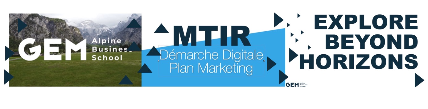 GEM MTIR Marketing Digital et Responsable