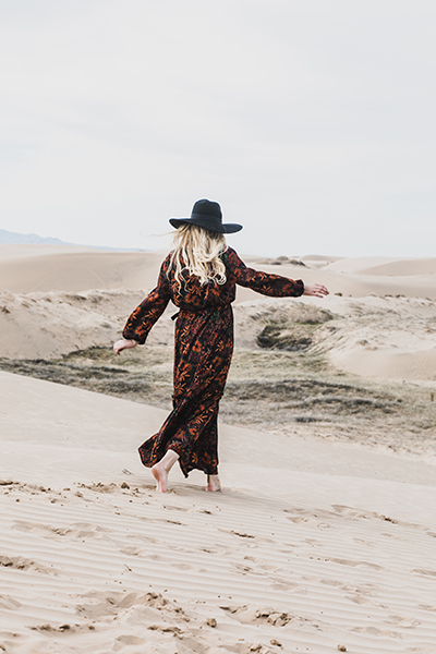 Feel the sand on your feet, not your wardrobe weight.